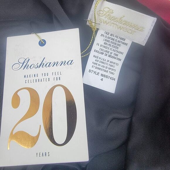 NEW Shoshanna Swimwear Syrah Ruffle Halter 1 Piece Red Size 4 - Picture 9 of 9